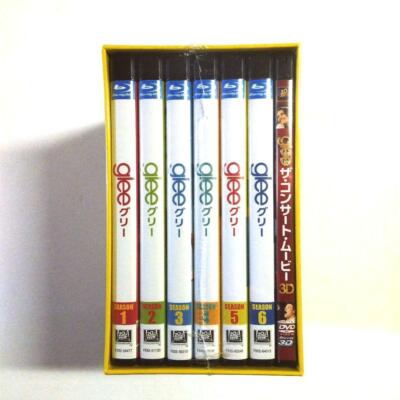 glee Complete Blu-ray BOX Season 1-6 The Concert Movie 3D All Seasons Unopened