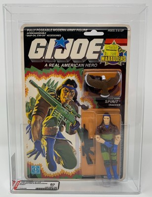 GI Joe Spirit AFA 80 Slaughter's Marauders 1989 action figure