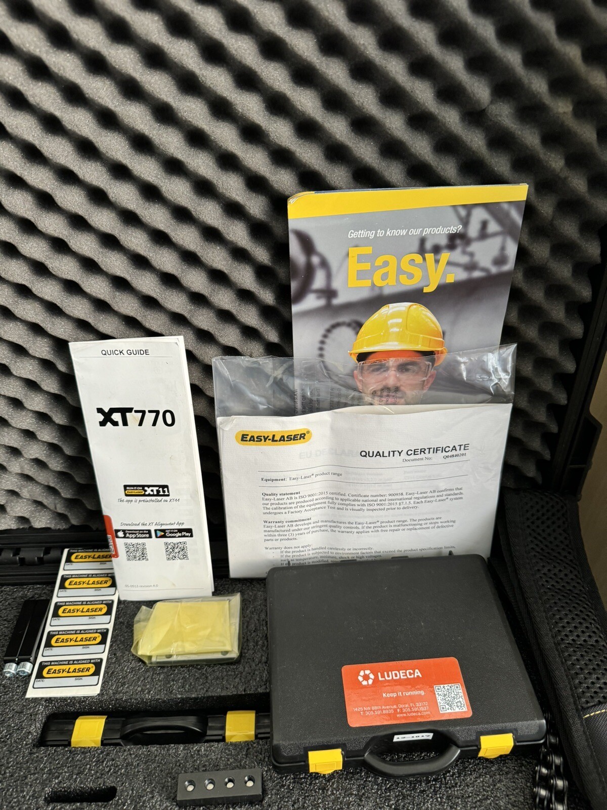 EasyLaser XT770 Laser Shaft Alignment Tool W/ Display Unit /XT 11