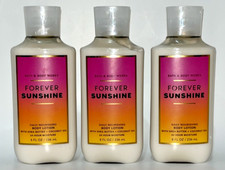 3 Forever Sunshine Body Lotion Bath Body Works 8 oz