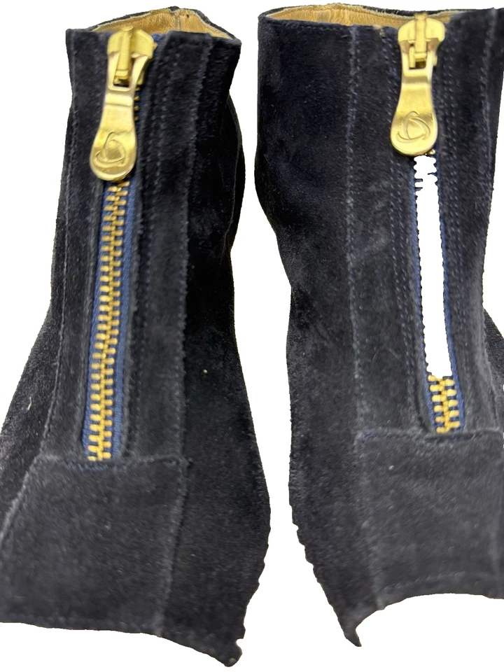 KANNA Azul Marino Gamuza Cuña Alpargata Sandalias Zapatos 37 España Carmen Saiz Foto 3 de 4