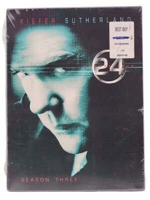 Twenty Four 24 The Movie Set of Season Three 3 DVD Extended Brand New Sealed