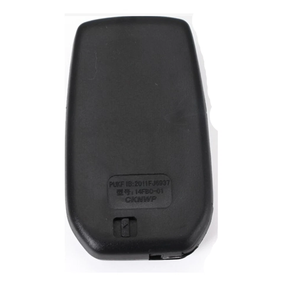 2 PIEZAS para Toyota Hilux Rav4 Corolla Camry 2 Botones Plegable Flip Control Remoto Estuche para Llave Foto 4 de 4