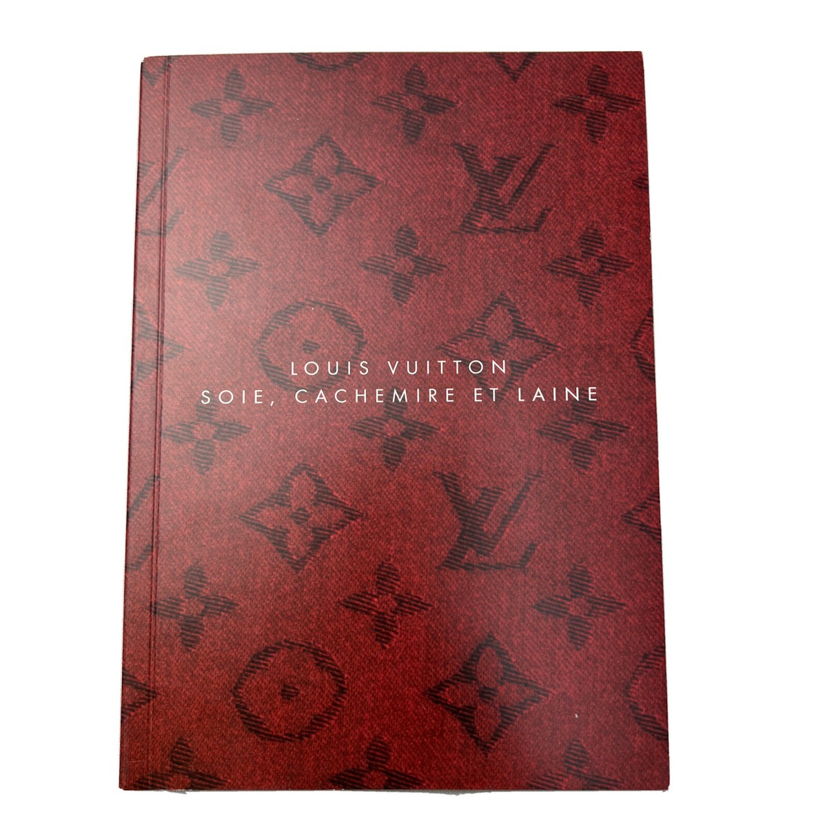 Vintage 1997 LOUIS VUITTON Cashmere Catalog / Mens Fashion Scaves