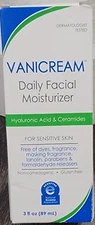 Vanicream Daily Facial Moisturizer With Hyaluronic Acid & Ceramides For Sensitiv