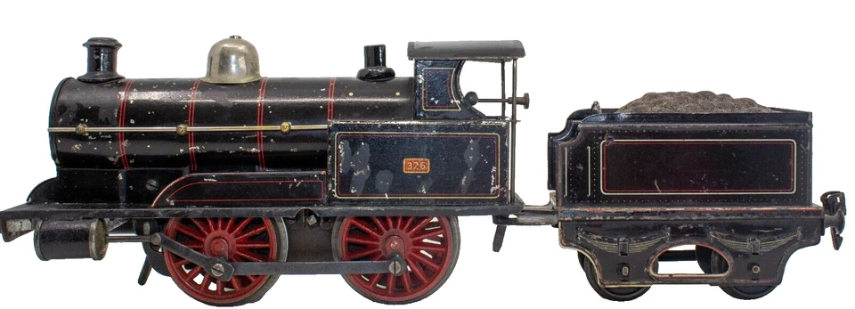 1920's  Märklin 1-GAUGE #325 Clockwork Locomotive | Large Size - Image 2 of 4
