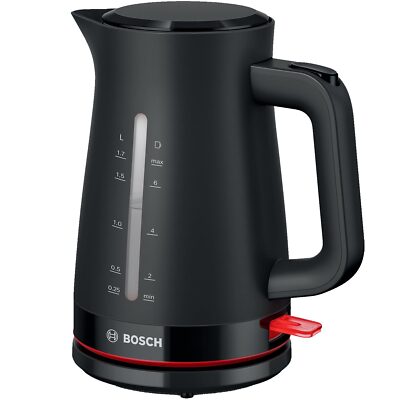 Bosch MyMoment TWK3M123 kabelloser Wasserkocher Kalkfilter 1,7 Liter 2400 W