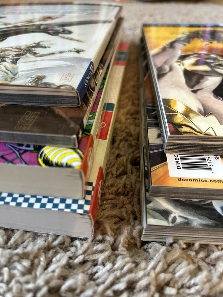 Lote Completo Novela Gráfica Mujer Maravilla Vol 1 2 3 4 5 Doom Patrol NUEVO Batman TP Foto 3 de 4