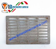 Fondello,Griglia,Areazione,Cenere,ghisa,camino,stufe17,5x28 cm  LB-GCM175280