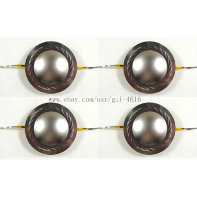 4pcs 34.4mm 34.5 Core Treble Voice Coil Titanium Film Diaphragm