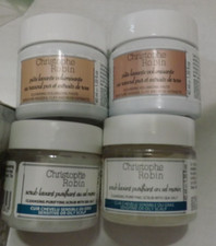 4 NEW CHRISTOPHE ROBIN HAIR cleansing volumizing paste  scrub w/ sea salt