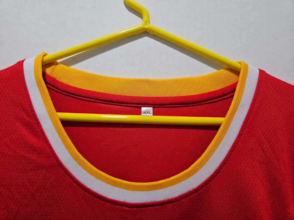 NUEVA - CAMISETA DE BALONCESTO COSIDA HOUSTON PERSONALIZADA TRACY MCGRADY #1 PARA HOMBRE TALLA 2XL Foto 3 de 4