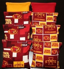 IOWA STATE University Cornhole Bean Bags 8 ACA Regulation ISU Cyclones Toss Bags