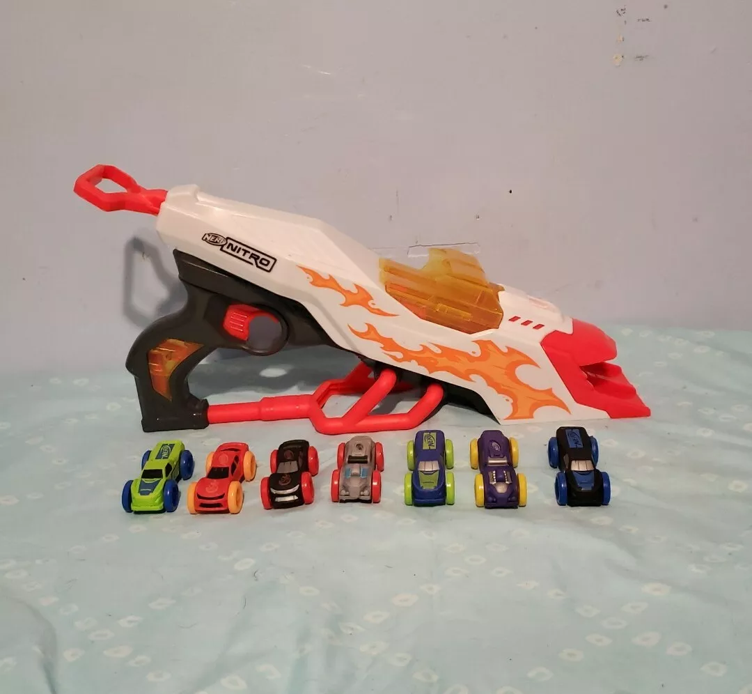 Nerf Nitro Double Clutch Inferno Car Launcher Included |