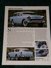 1955 Chevy Bel Air Nomad Spec Sheet Info Photo 55 Belair Station Wagon 1955 Chevy Bel Air Nomad Spec Sheet Info Photo 55 Belair Station Wagon