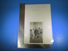 Vintage B&W Circus Photo Cole Brothers Waite's Famous Clowns Dancing #C31 S4999