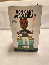 Ron Gant Bobblehead Xfinity Press Box Fire Pic July 1993, New-Open Box