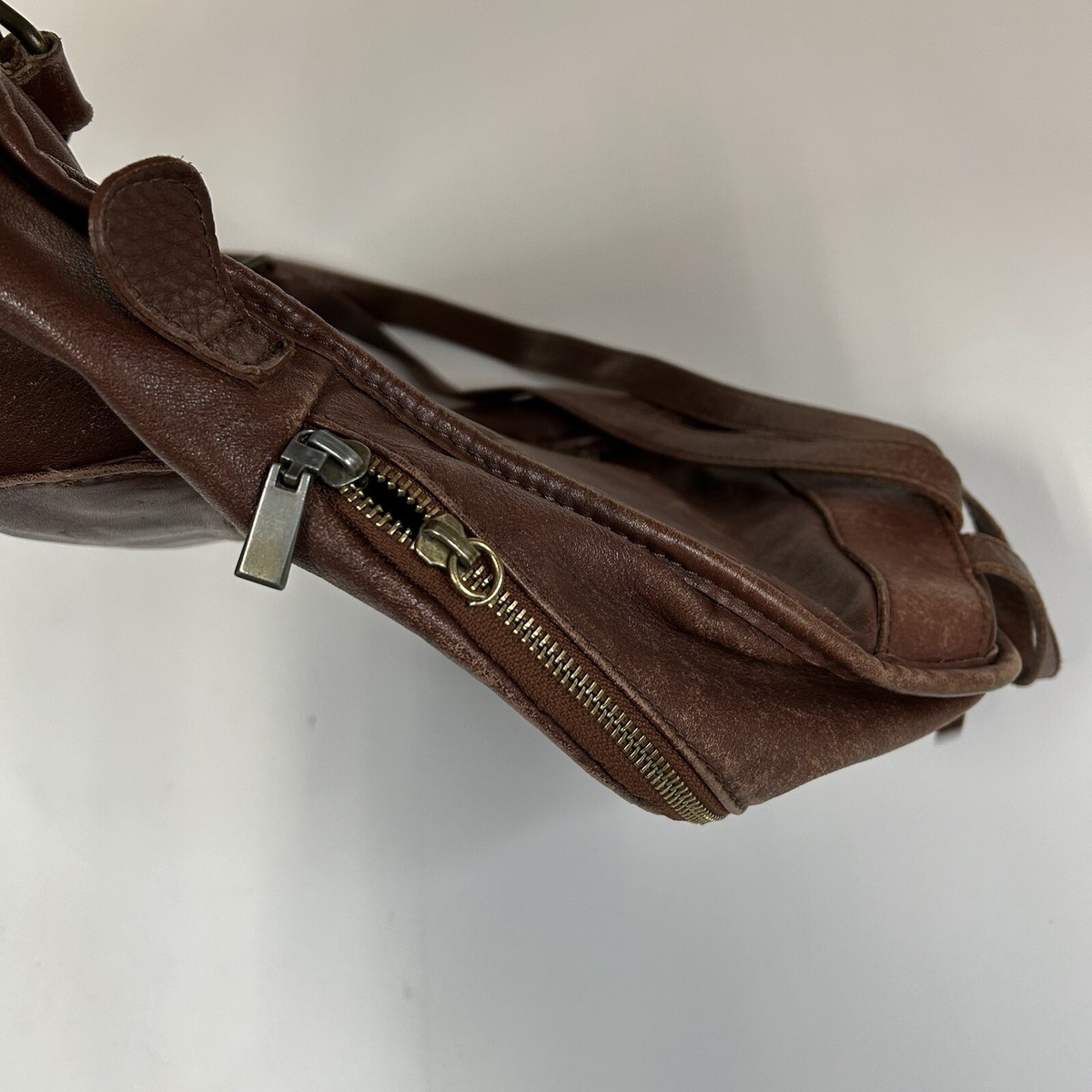 Borse In Pelle Backpack Purse Genuine Leather Women display picture 2