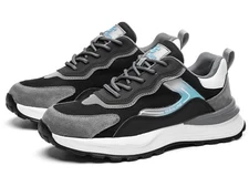 Men’s Safety Shoes Composite Toe Work Sneakers Lightweight Industrial Boots