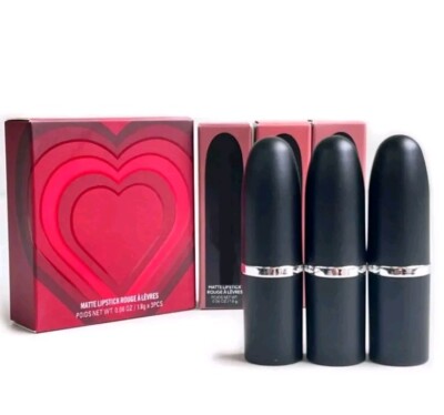 Mac 3 Stück Lippenstift Sets Keine Rücknahme Keine Rückerstattung 1,8 gmx3 Stück 
