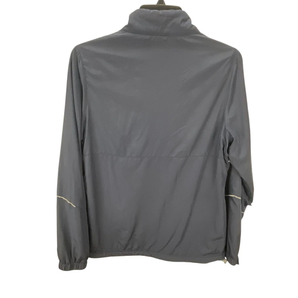 Куртка беговая Kate Lord темно-синяя легкая на молнии светоотражающая деталь женская M - Изображение 2 из 4