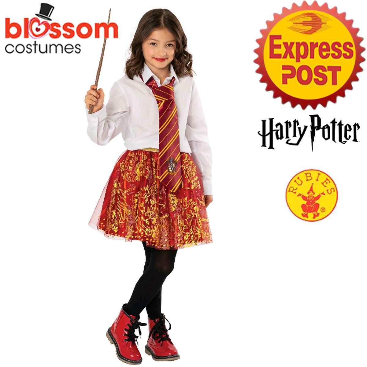 Rubie’s Harry Potter House Rock – Damen-Faltenrock In Slytherin-Design, One Size