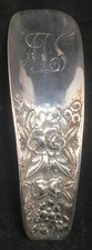Jacobi  Jenkins Sterling Silver Repousse Shoe Horn