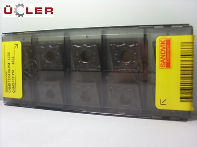 10 X SANDVIK CNMG 120408-PM 4335 WENDESCHNEIDPLATTEN CARBIDE INSERTS