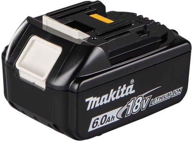 Makita BL1860B Batteria Ioni Litio 18V 6Ah No Effetto Memoria Indicatore Carica