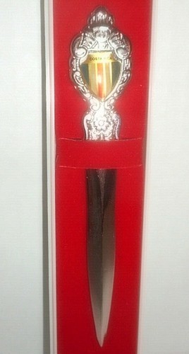 NEW COSTA RICA SOUVENIR LETTER OPENER 4.5" - Picture 4 of 4