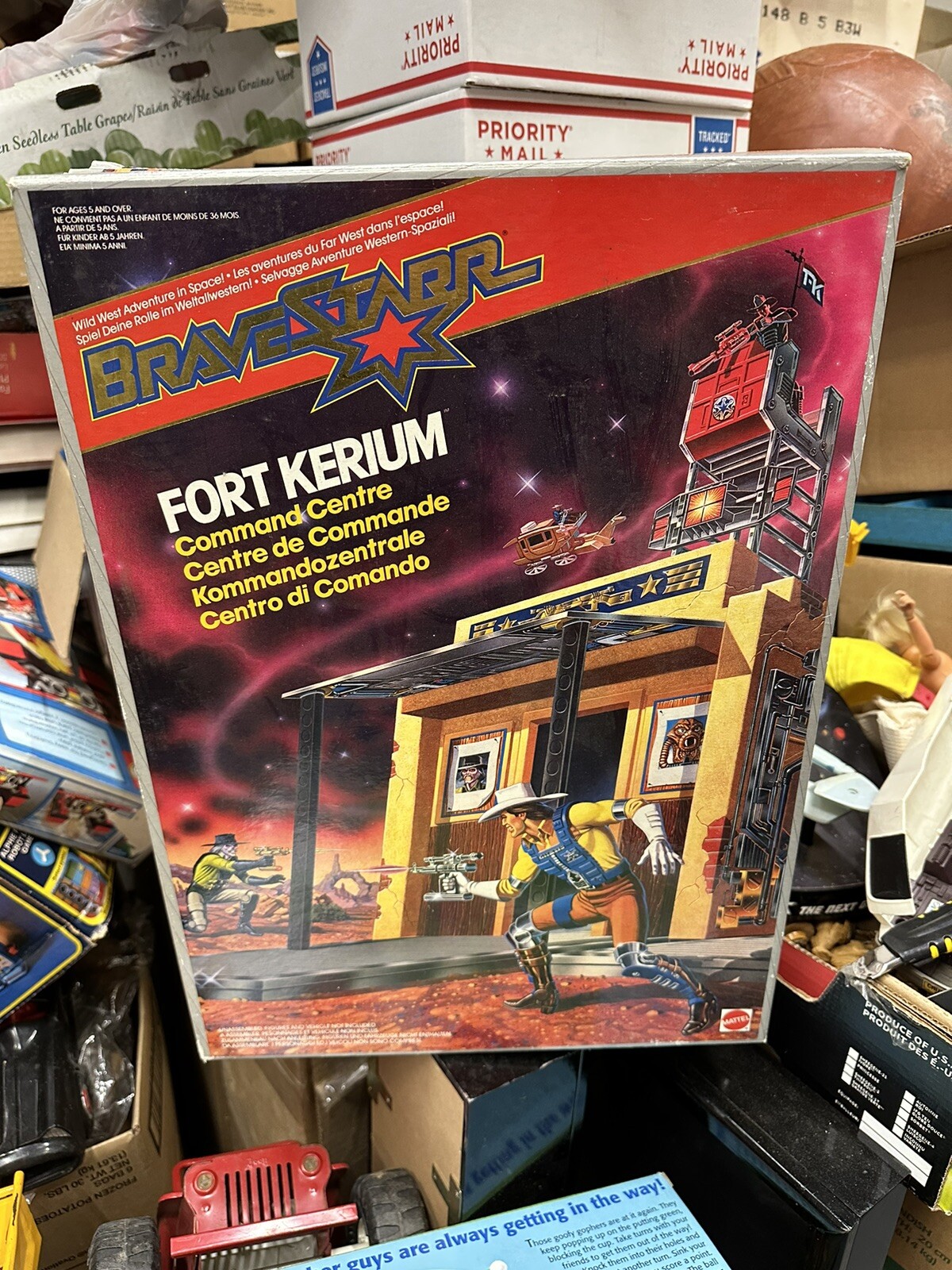 Playset BraveStarr FORT KERIUM Mattel 1986 - NEUF OLD STOCK Scellé