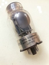 Tungsol 6550 NOS Hole Grey Plate Triple O getter Tested Excellent