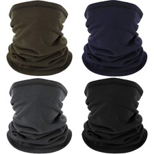 Winter Neck Thermal Gaiter Scarf Windproof Fleece Ski Face Mask for Cold Weather
