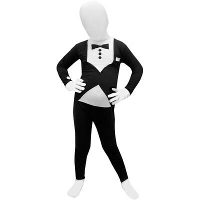 Tuxedo Tux Kids Morphsuit Morph Suit Costume Child Size L Age 12+ (4'6''-5') NEW!