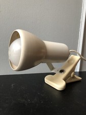 Vintage Ancien Spot Pince Design Guzzini Targetti Blanc Lampe Applique