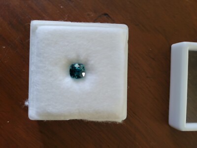 #237 4.13ct 8x8mm Square Starlight Blue Zircon