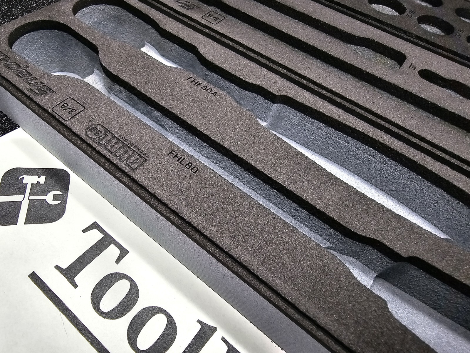 Snap-on Tools TITANIUM 3/8" Dr SAE & Metric Essential Set 253GSS05FDT FOAM ONLY