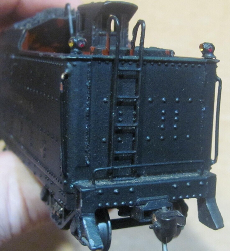 HO BOWSER PENNSYLVANIA Railroad 32' HIGH SIDE Dog House TENDER STEAM LOCOmotive - Picture 5 of 6