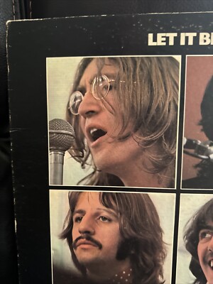🔥🔥🔥The Beatles Let It Be Vinyl Original Pressing🎙️1970🎸NM