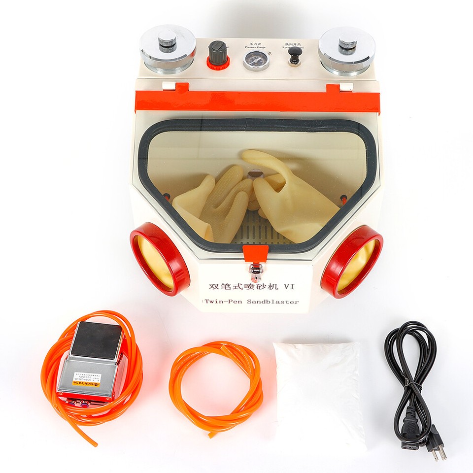 Dental Polishing Machine Double Pen Fine Sandblaster Sand Blasting