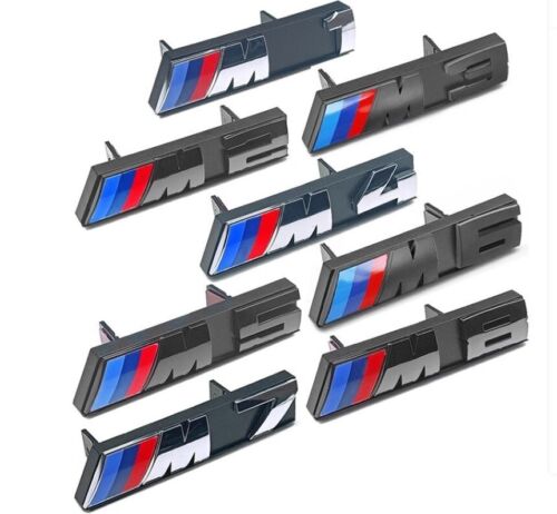 T-Shaped Car Front Badge ABS Grille Emblem for BMW M - X1 X2 X3 X4 X5 X6 X7 X8M - Picture 2 of 20