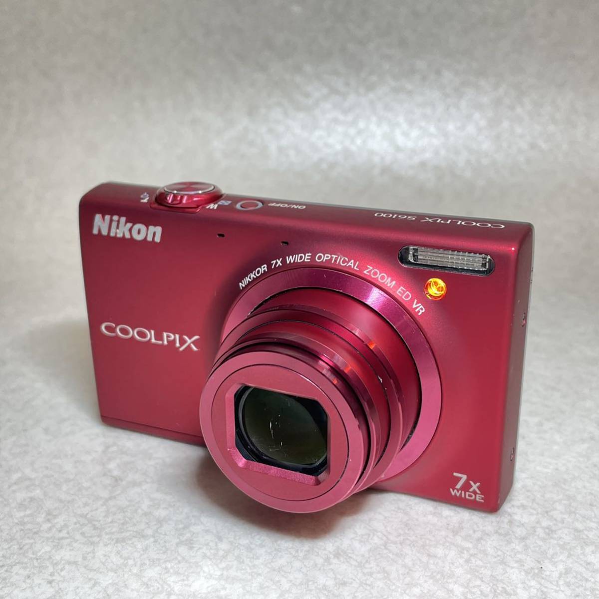 Nikon COOLPIX S6100 16.0MP Digital Camera Red English Nikon COOLPIX S6100 16.0MP Digital Camera Red English