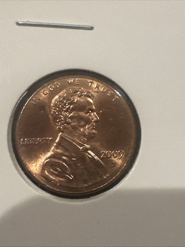 2009 D Lincoln Cent Abe Sitting On a Log Mint Mark (D)