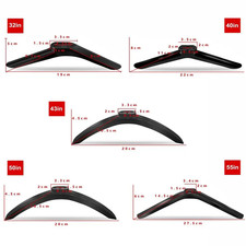 32"-55" Universal Table Top TV Stand Mount TV Base  Legs Pedestal Mount Bracket