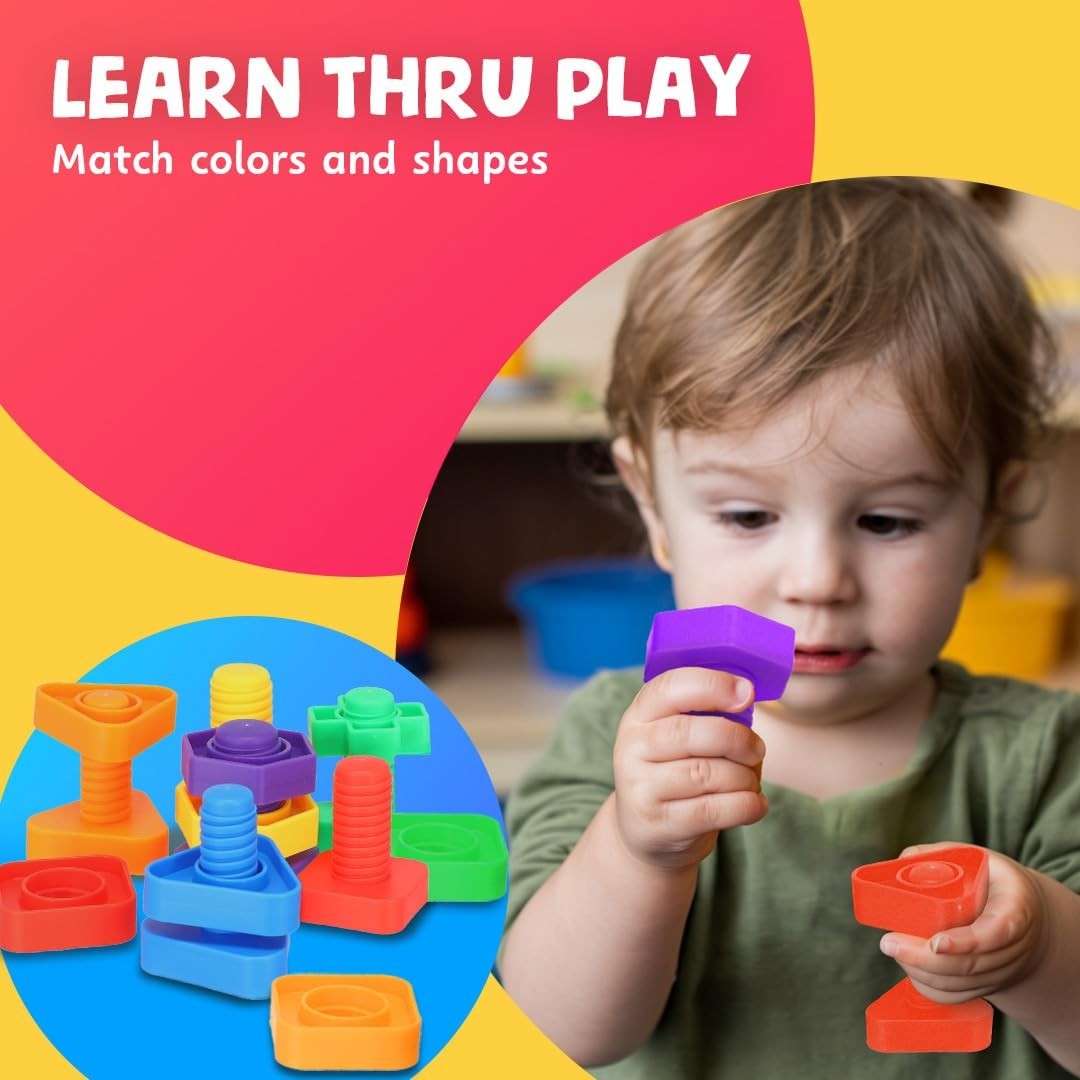 5-in-1 Activity Cube Travel Toy – Sensory Busy Board for Toddlers 1-3