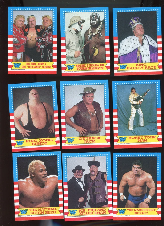 1987 WWF Wrestling Complete Base Set (1-75). Wrestle Mania III. Hulk Hogan - Image 4 of 4