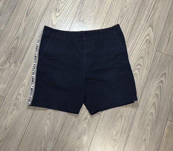 Men Tommy Hilfiger Shorts Navy Denim 36