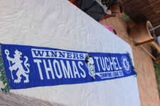 Sciarpa Di Calcio Ant. Allenatore Chelsea Thomas Tuchel Campione Champions