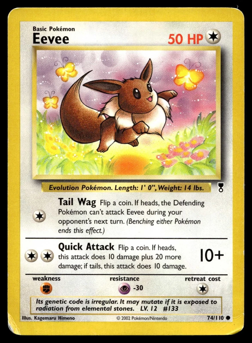 イーブイ 74/110 レジェンダリーコレクション PSA7 リバホロ Eevee 74/110 Legendary Collection for sale | eBay