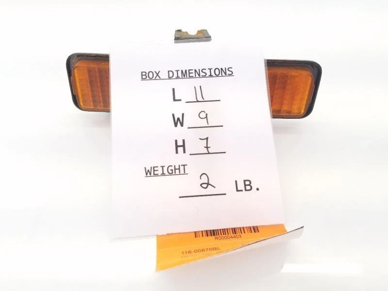 Luz de estacionamiento para esquina del conductor montada para Chevy S10 Blazer 91-94 OEM Foto 3 de 4